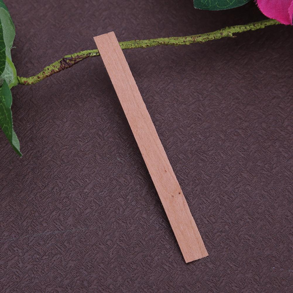 Candle Making Wicks - 50pcs Wood Wicks for Candles Soy