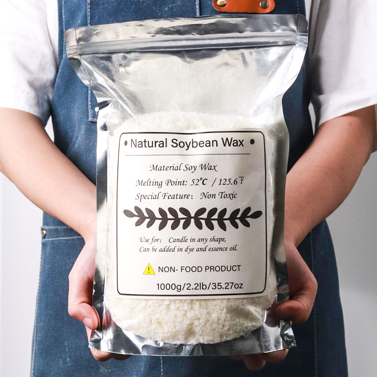 Candle Making Tools - 1KG Natural Soy Wax Granular Scented