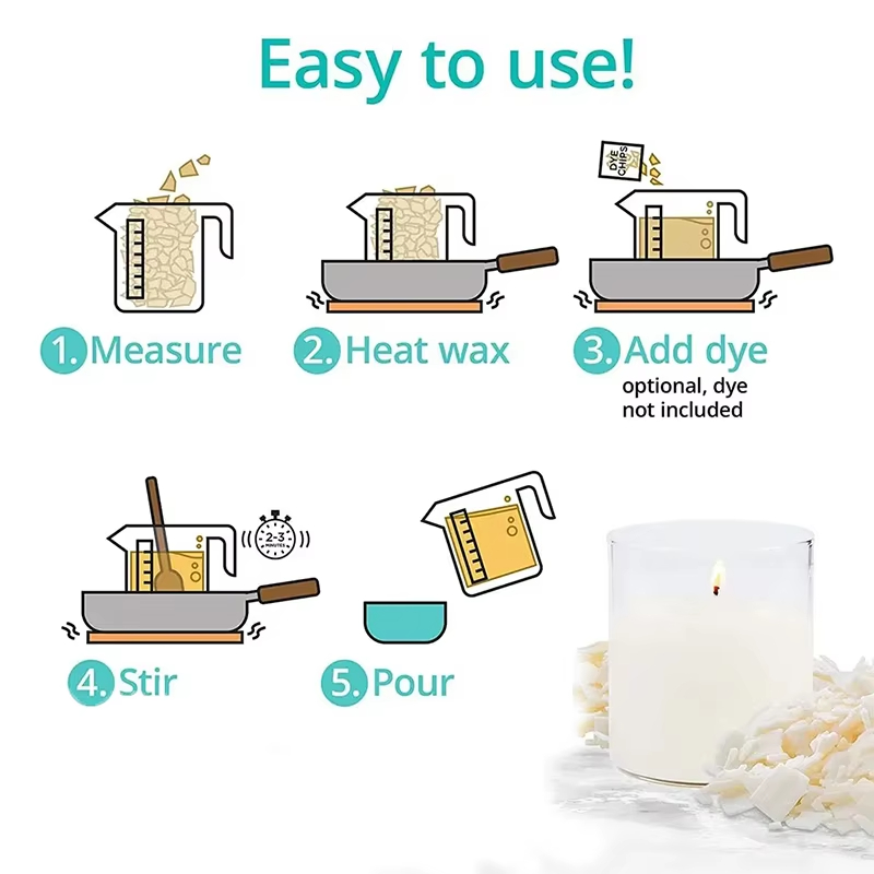 1kg/500/250/100g Pure Soy Wax  - Candle Making Tools review and price