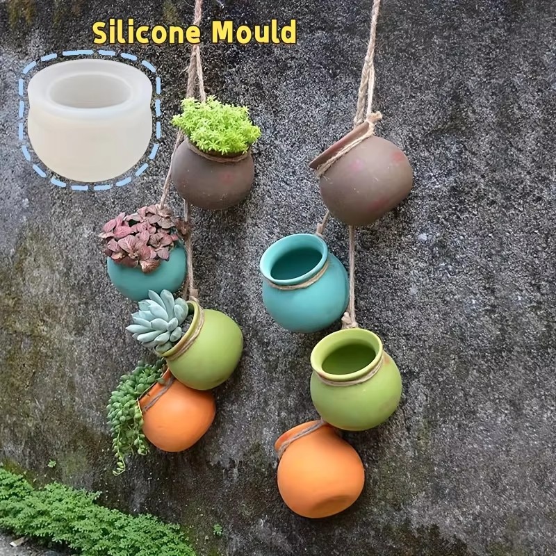 Silicone Flower Pot Molds, Res - Candle Making Tools review and price