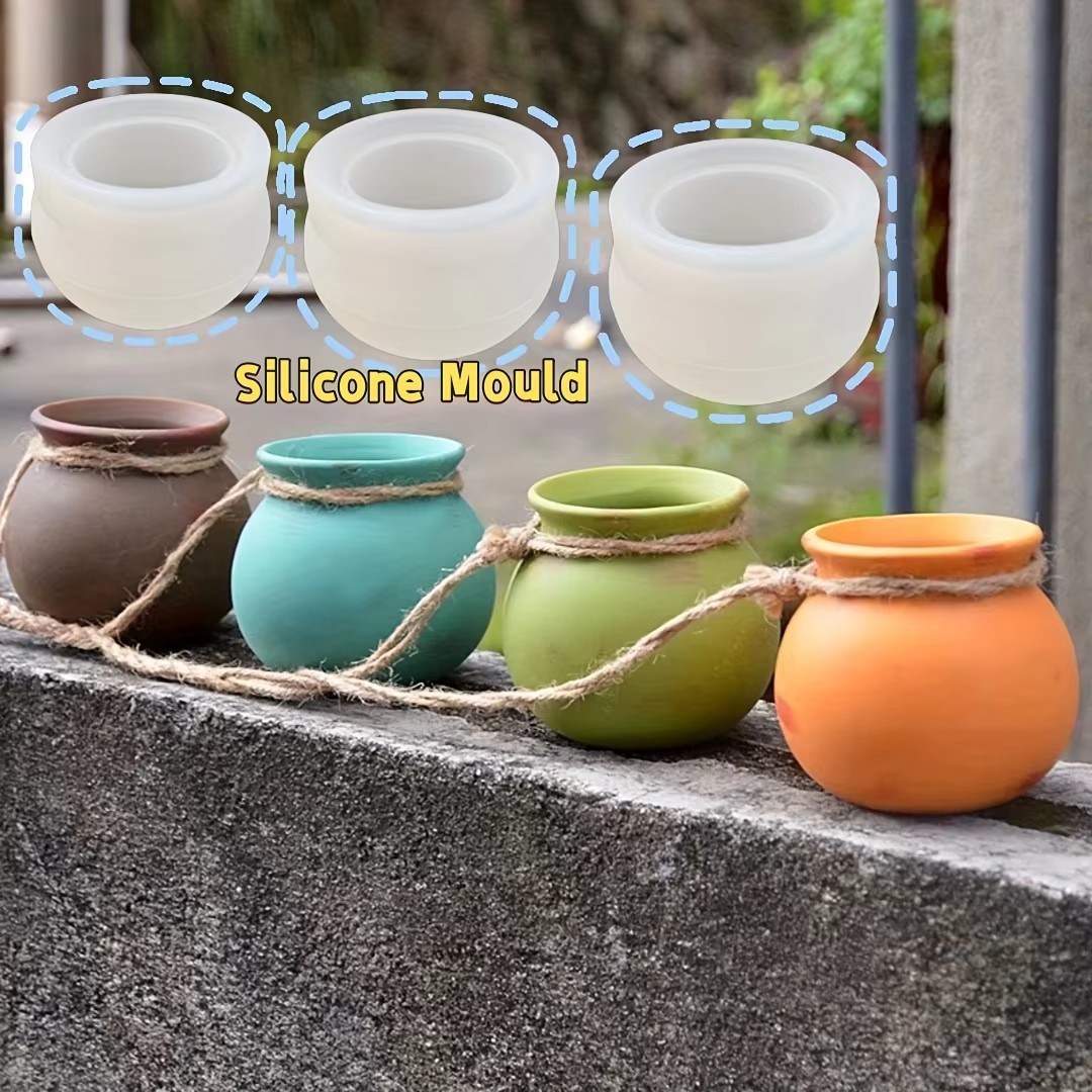 Silicone Flower Pot Molds, Res - Candle Making Tools review and price
