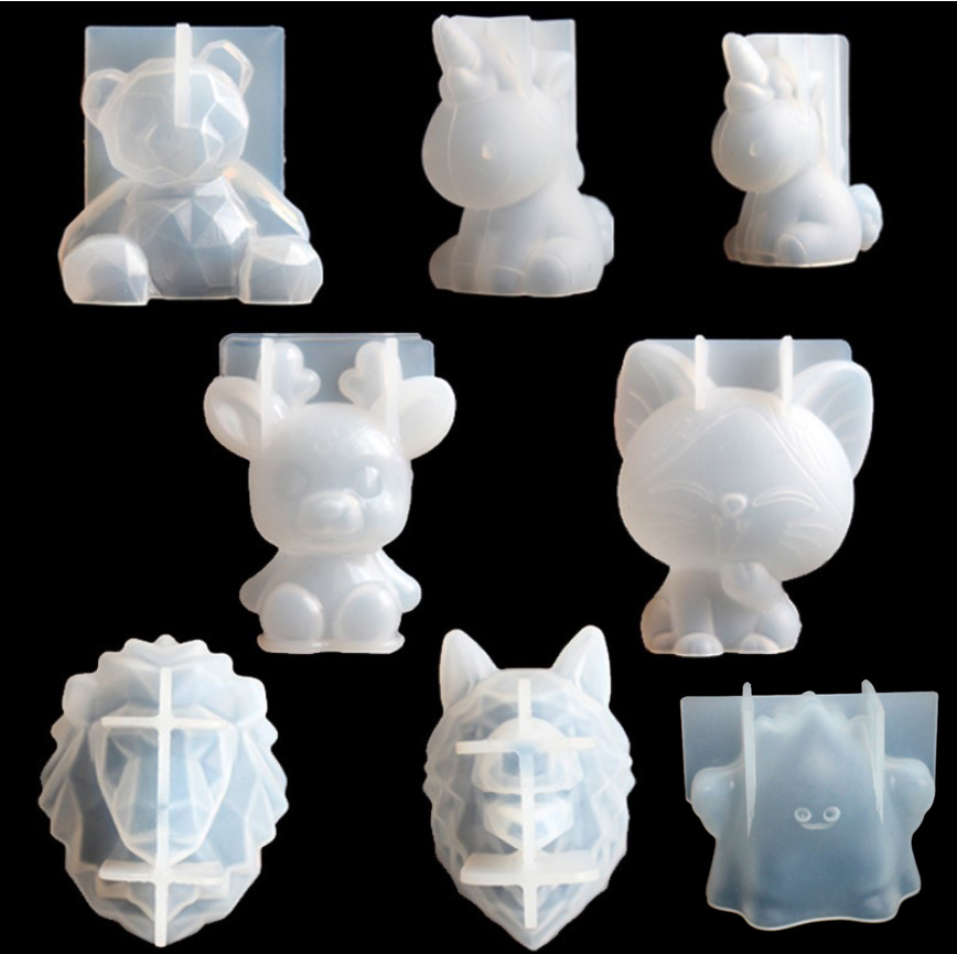 Transparent Unicorn Silicone E - Candle Making Tools review and price