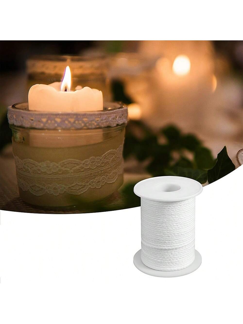 A 2401.57-inch smokeless wick, - Candle Making Wicks review and price
