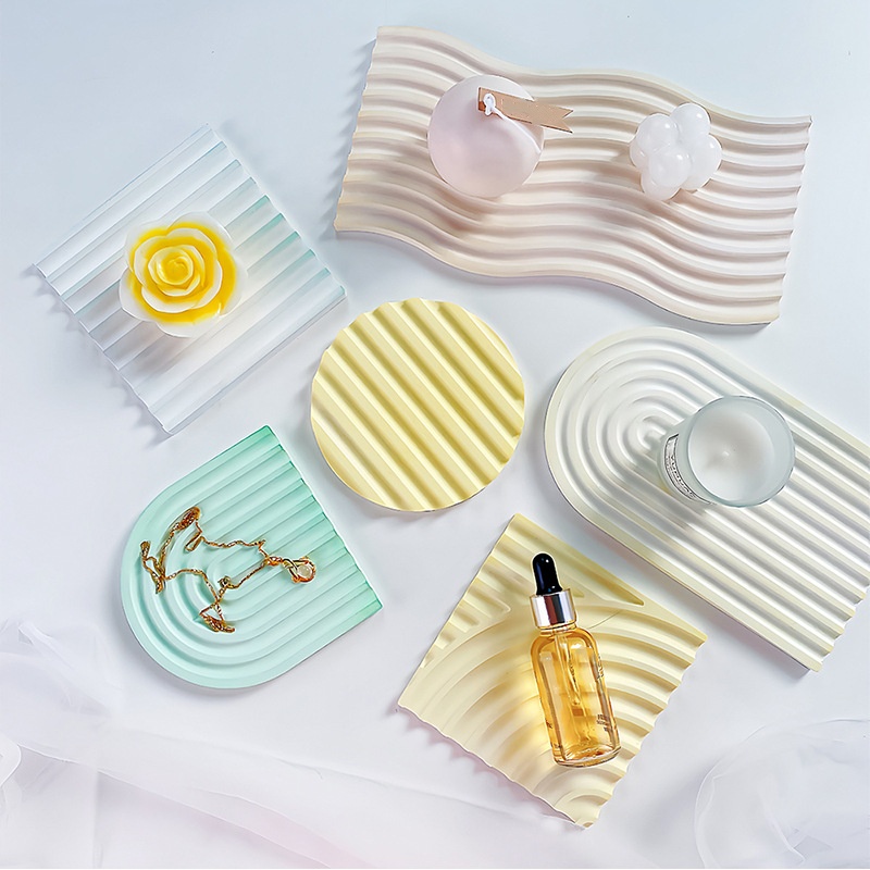 DIY Striped Wave Tray Mold For - Candle Making Tools review and price
