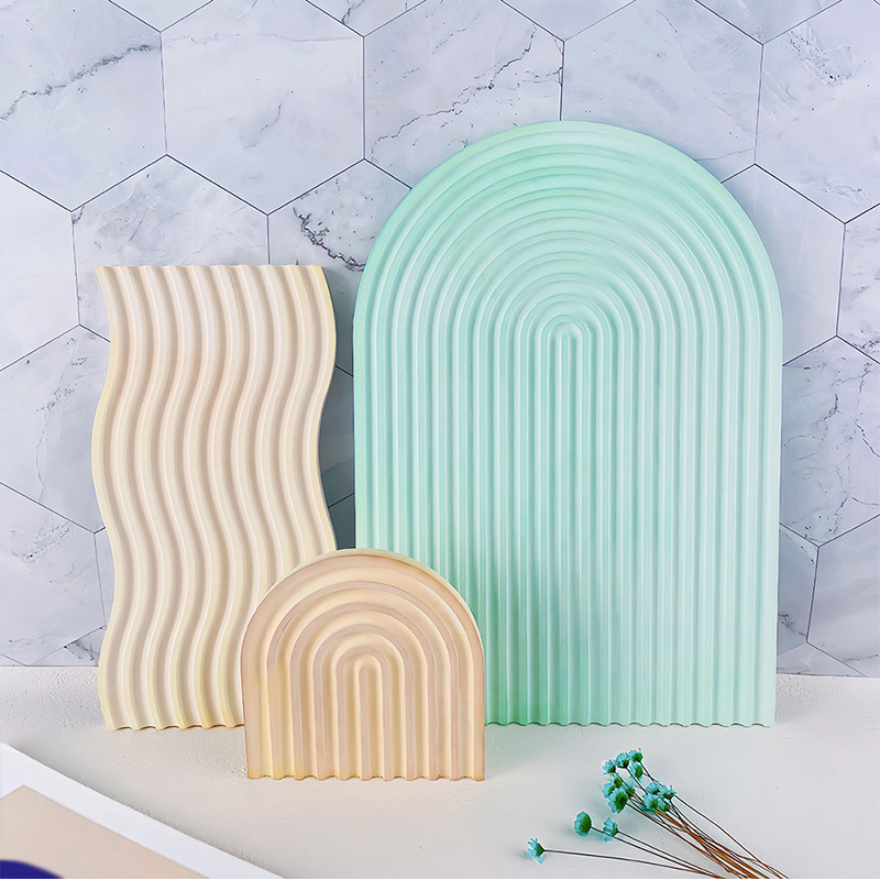 DIY Striped Wave Tray Mold For - Candle Making Tools review and price