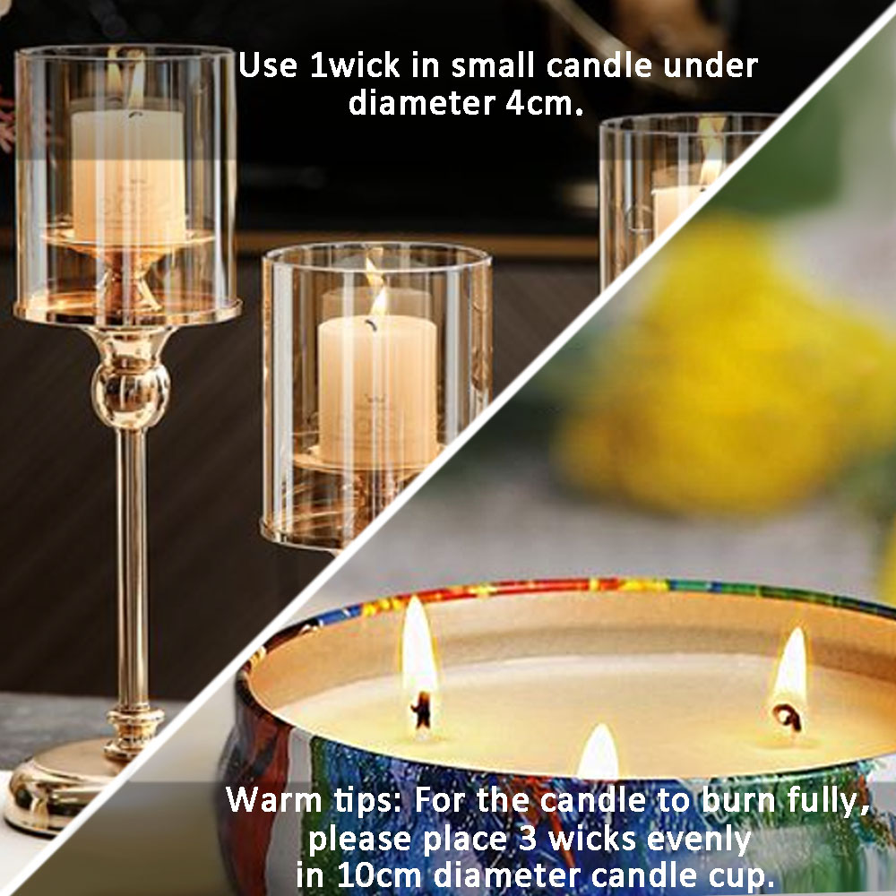55pcs Flower Candle Wick Wood  - Candle Making Wicks review and price