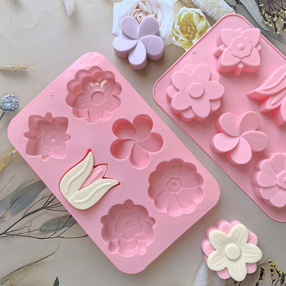 kinds Flower Silicone Molds Di - Candle Making Items review and price