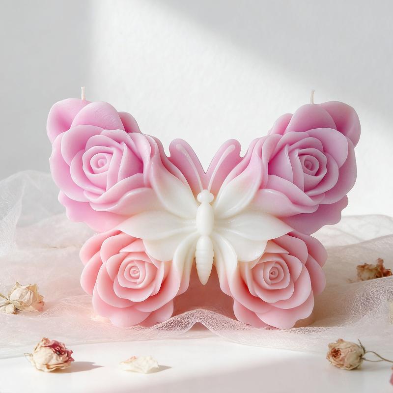 DIY Rose Butterfly Form Silico - Candle Making Tools review and price