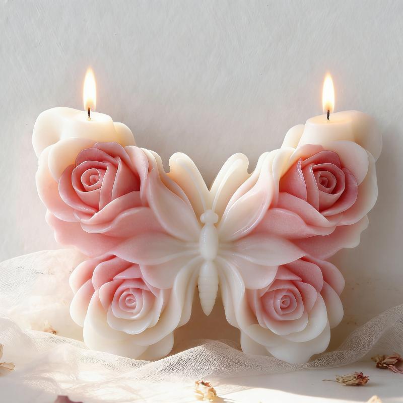 DIY Rose Butterfly Form Silico - Candle Making Tools review and price