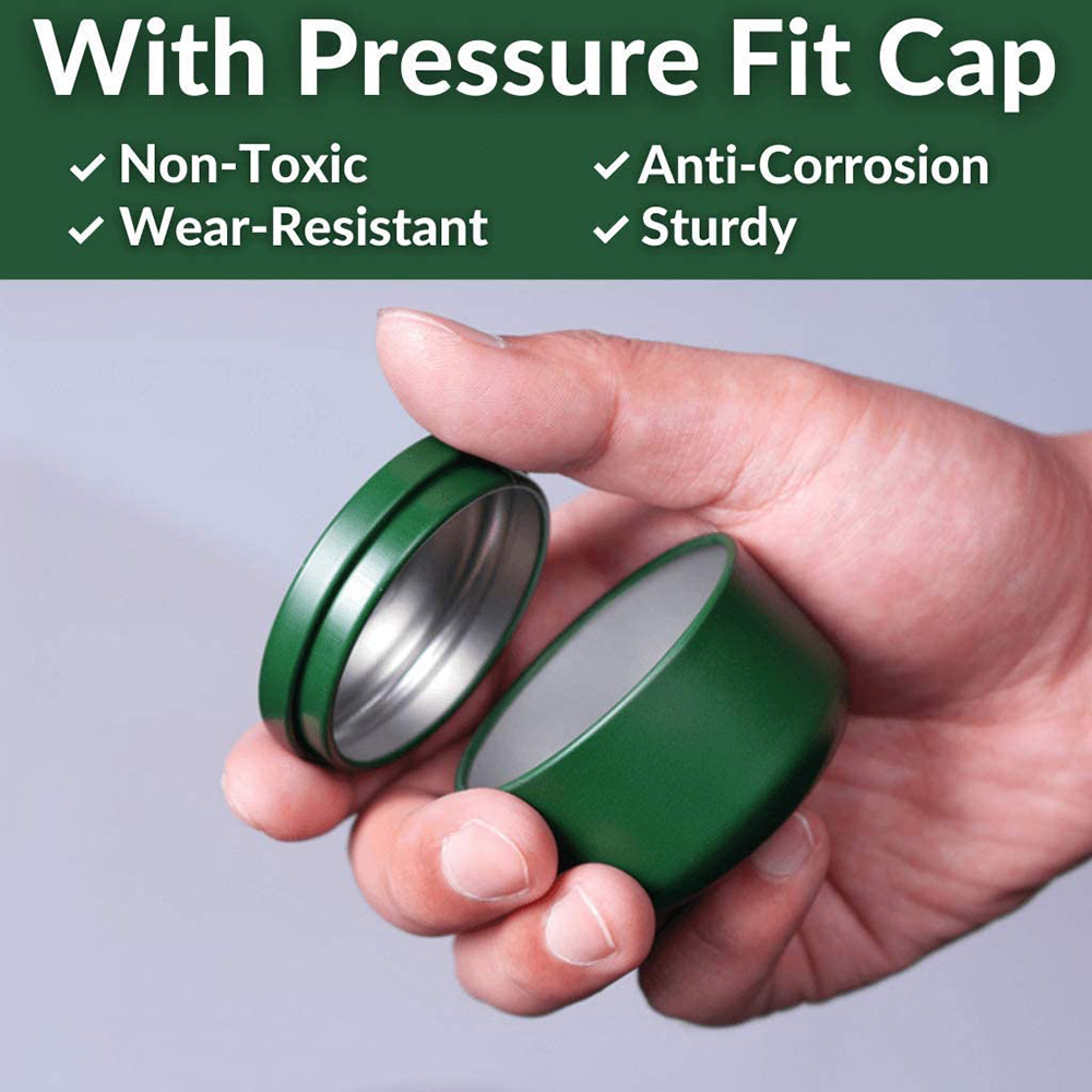 Tea Can with Airtight Lids Tin - Candle Making Items review and price