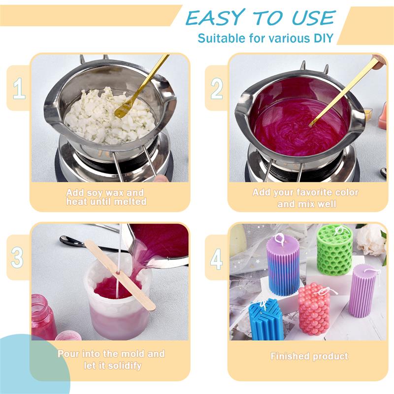 100/500g/1kg Pure Soy Wax Para - Candle Making Tools review and price