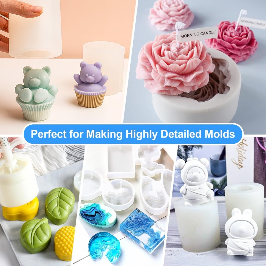 Silicone Mold Making Kit, 38.8 - Candle Making Tools review and price