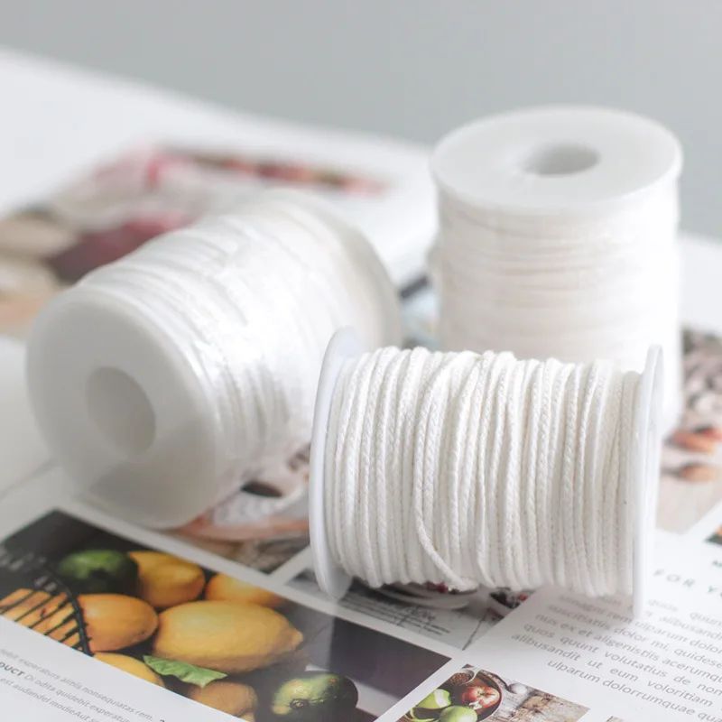 61 Meters/Roll White Candle Wi - Candle Making Wicks review and price