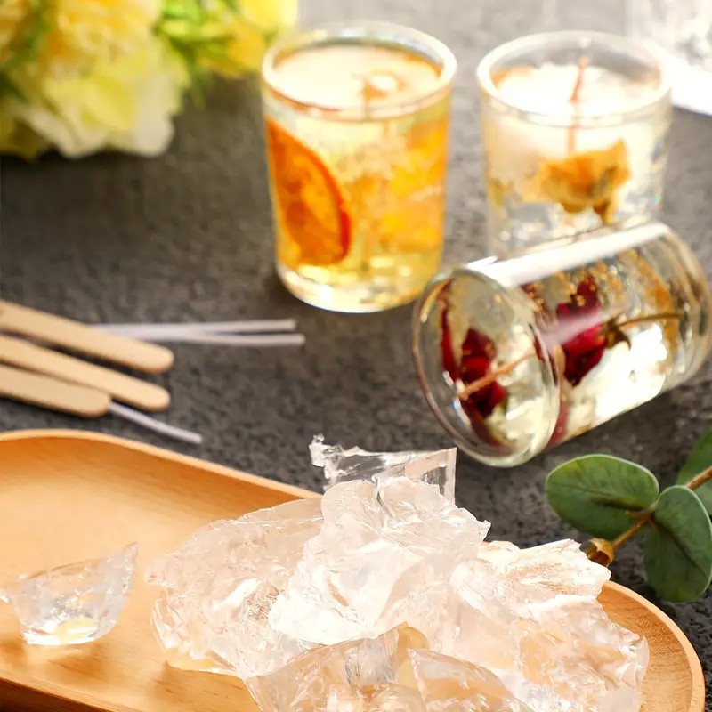 Transparent Crystal Wax, Jelly - Candle Making Items review and price